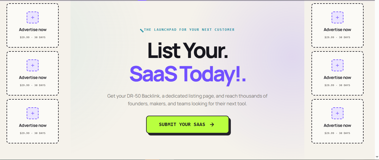 PublishYourSaaS screenshot 1